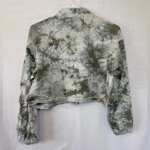 Code Mode Tie-Dye Cropped Sweatshirt - Picture 4 of 4